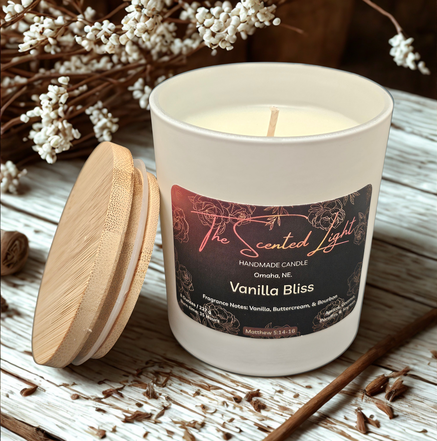 Vanilla Bliss Candle - 8oz