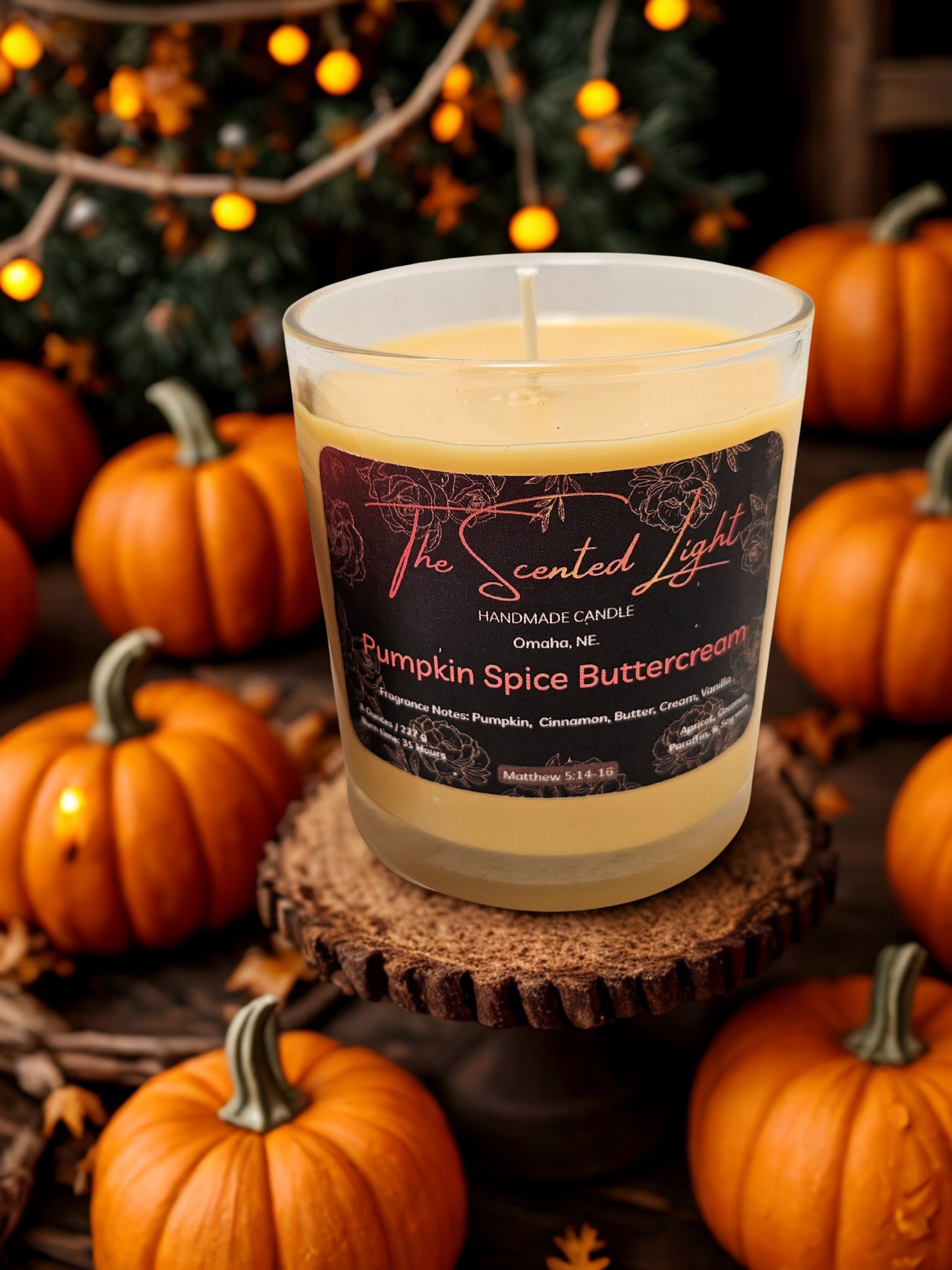 Pumpkin Spice Buttercream - 8 oz Candle