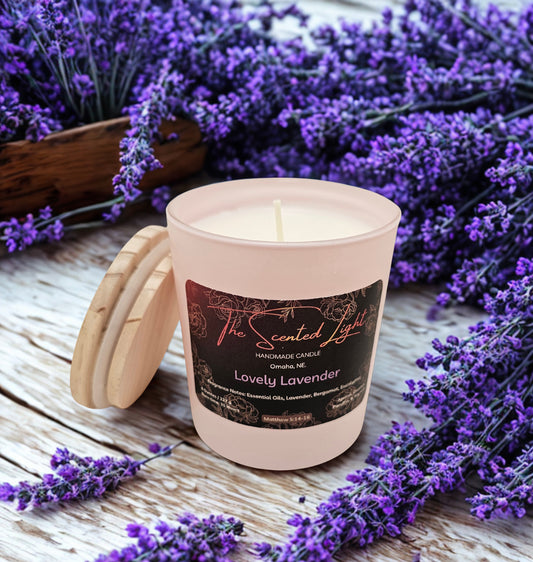 Lovely Lavender Candle - 8oz