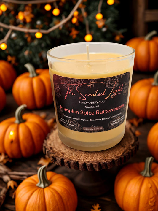 Pumpkin Spice Buttercream - 8 oz Candle